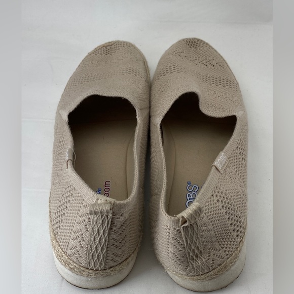 BOBS from Skechers Tan Knit Slip on size 10 - Picture 9 of 14